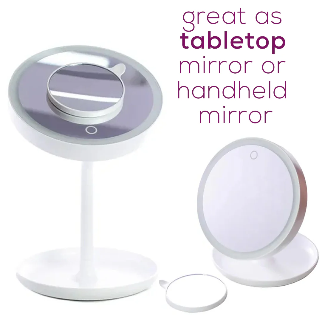 Illuminated Beauty Mirror | LED Makeup Mirror with Adjustable Lighting - Image 6