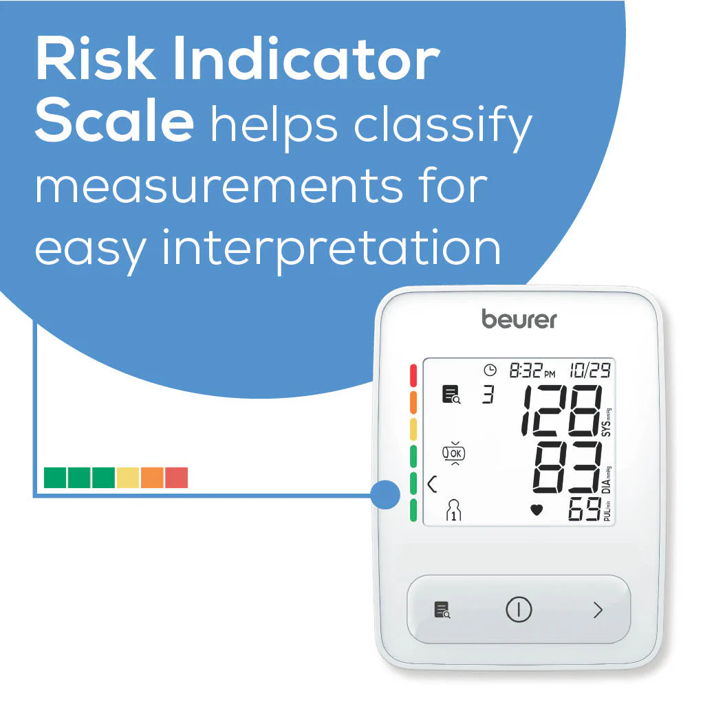 Automatic Upper Arm Blood Pressure Monitor | Digital BP Cuff with Memory - Image 4