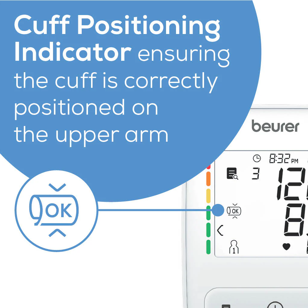 Automatic Upper Arm Blood Pressure Monitor | Digital BP Cuff with Memory - Image 5
