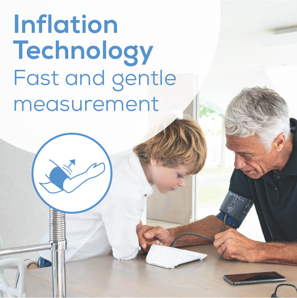 Automatic Upper Arm Blood Pressure Monitor | Digital BP Cuff with Memory - Image 6