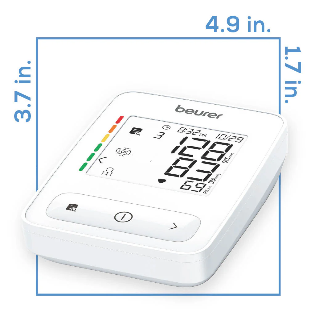 Automatic Upper Arm Blood Pressure Monitor | Digital BP Cuff with Memory - Image 8