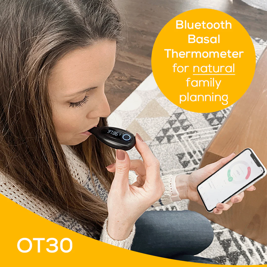 Bluetooth Basal Thermometer | Smart Fertility & Ovulation Tracker for Cycle Planning - Image 3