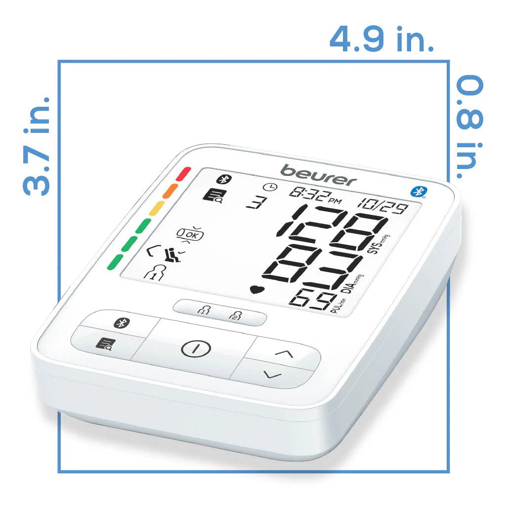 Upper Arm Bluetooth Blood Pressure Monitor, Deluxe 600 - Image 12