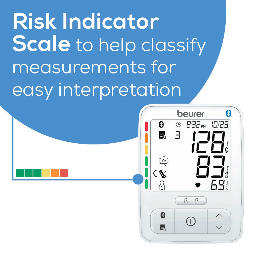 Upper Arm Bluetooth Blood Pressure Monitor, Deluxe 600 - Image 6