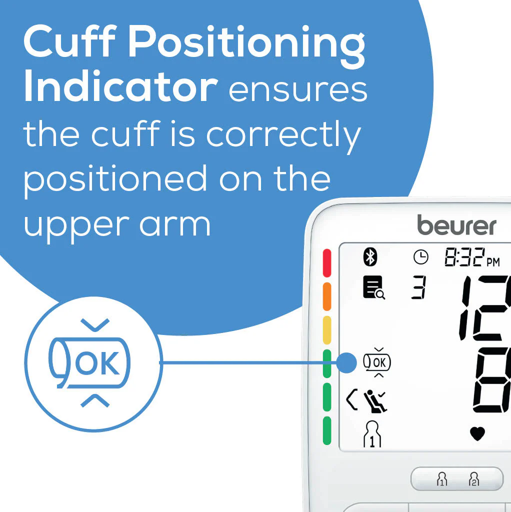 Upper Arm Bluetooth Blood Pressure Monitor, Deluxe 600 - Image 7