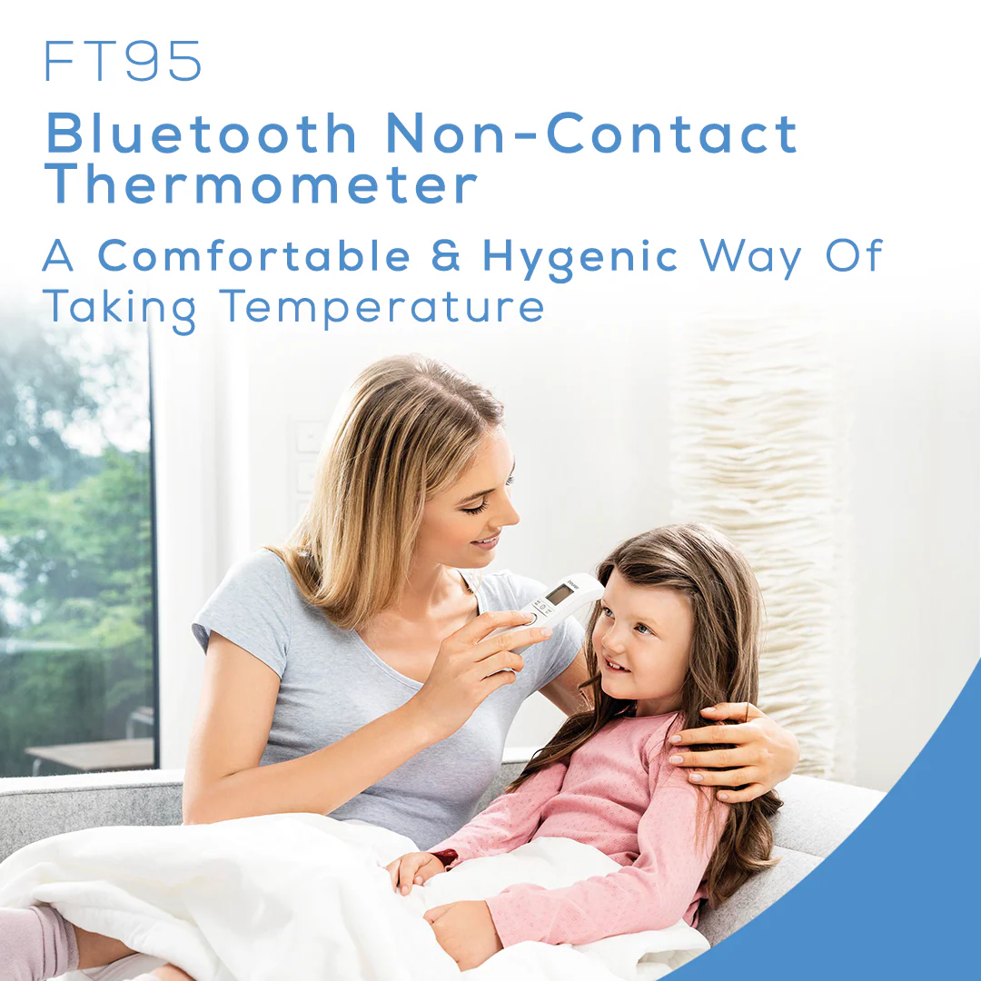 3-in-1 Bluetooth Smart Thermometer | Digital Fever Tracker with App Connectivity - Image 3