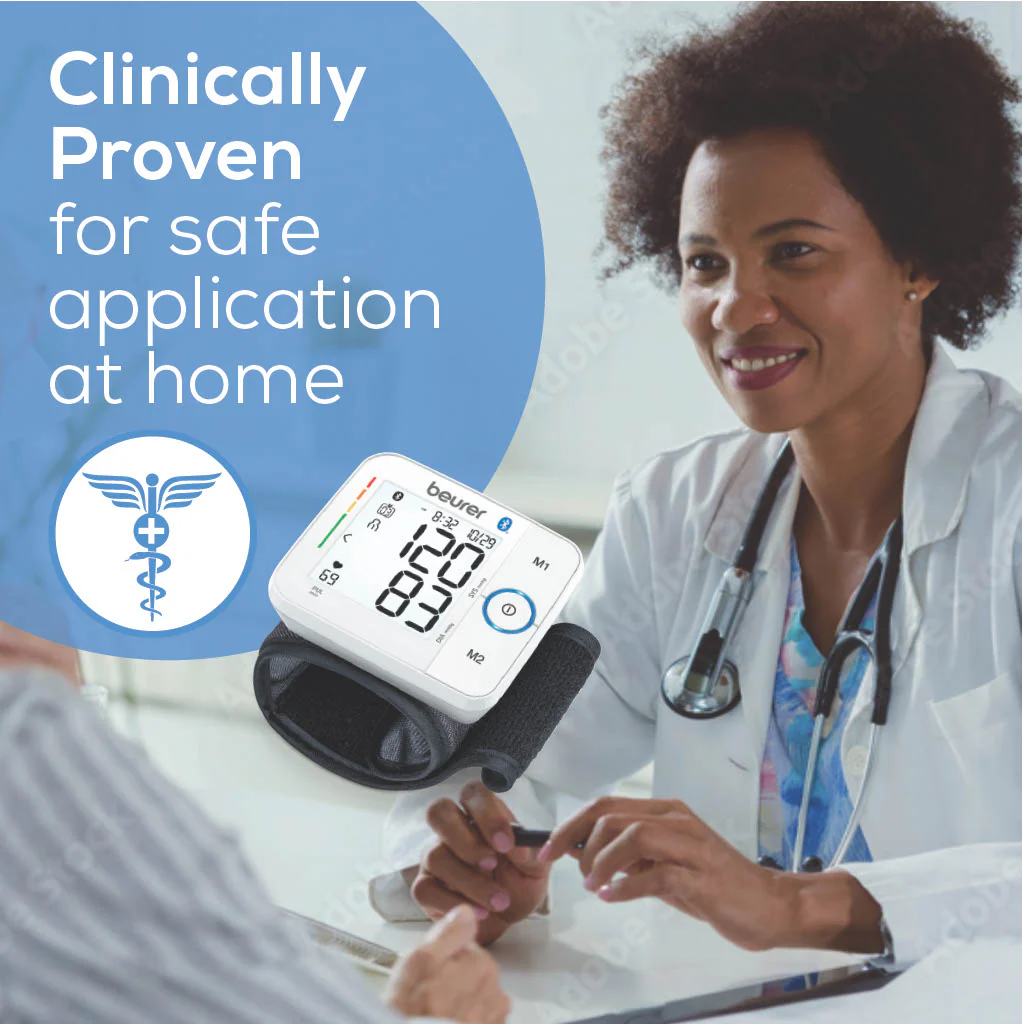 Premium Bluetooth Wrist Blood Pressure Monitor | Smart BP Tracker with App Sync - Image 7