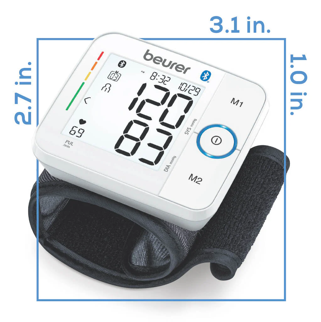 Premium Bluetooth Wrist Blood Pressure Monitor | Smart BP Tracker with App Sync - Image 9