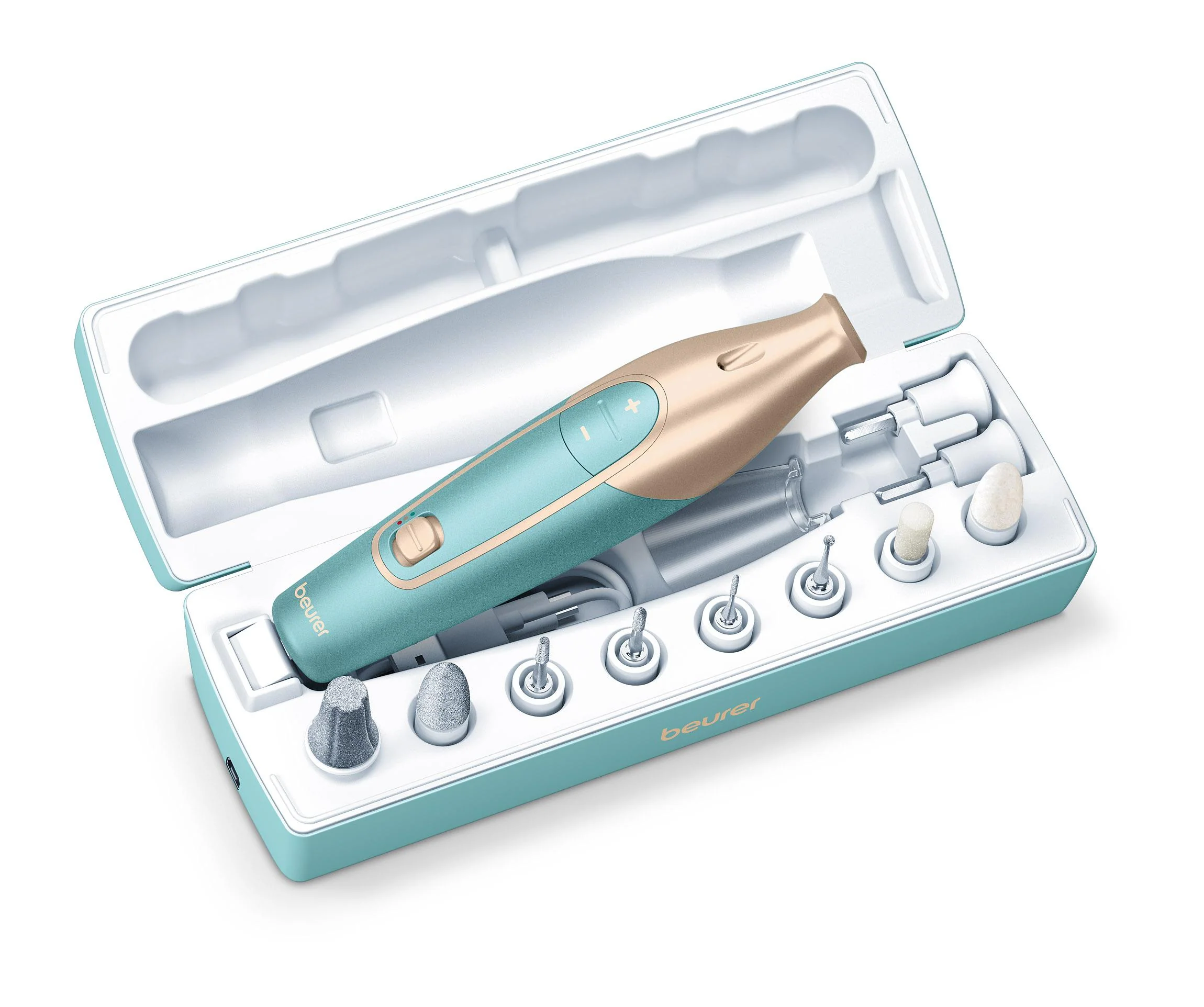 Cordless Professional Nail Drill Kit | 14-Piece Rechargeable Manicure Pedicure Set - Image 16