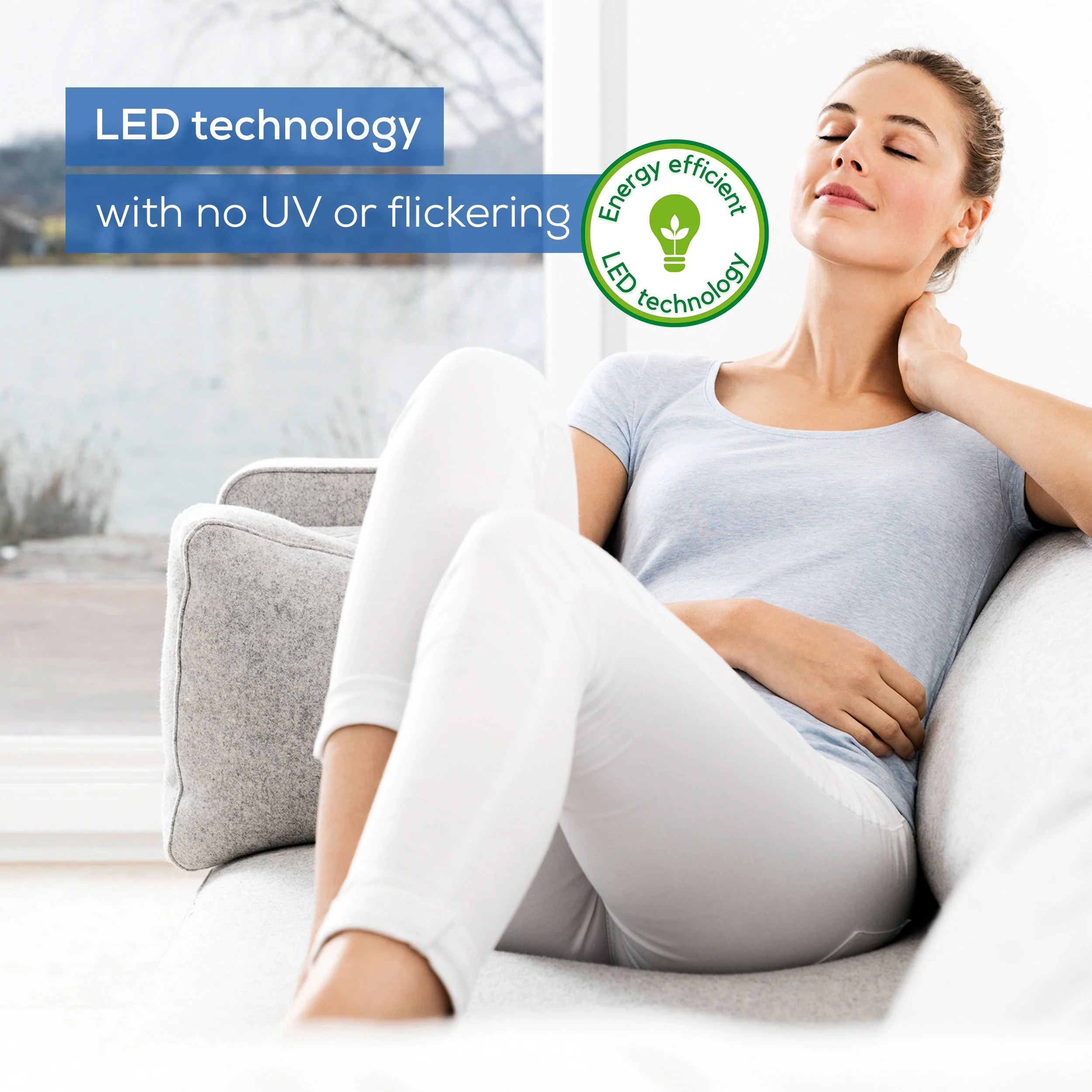 Compact Daylight Lamp | Portable Light Therapy for Mood & Wellness - Image 4