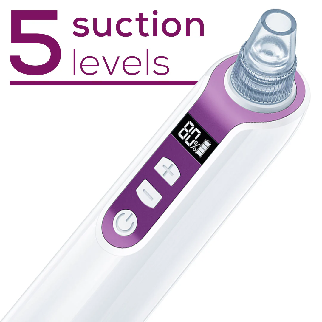 Rechargeable Deep Pore Cleanser | Vacuum Blackhead Remover & Skin Care Tool - Image 3