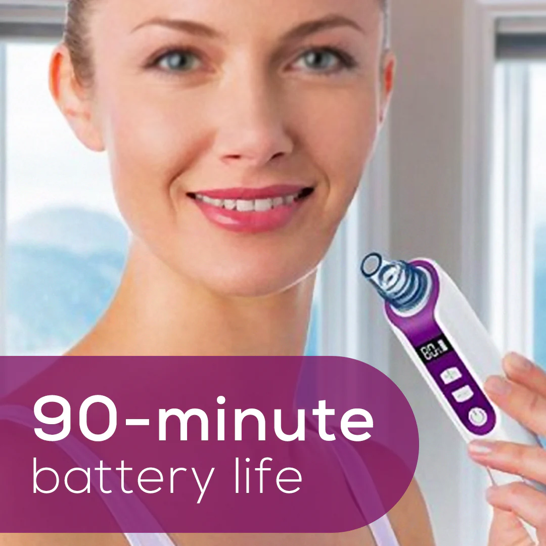 Rechargeable Deep Pore Cleanser | Vacuum Blackhead Remover & Skin Care Tool - Image 7