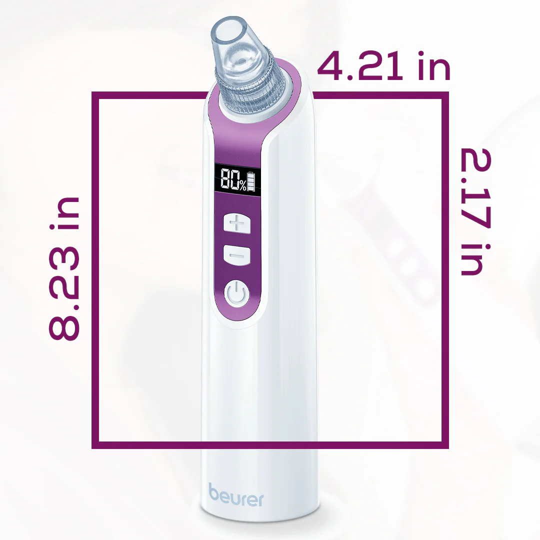 Rechargeable Deep Pore Cleanser | Vacuum Blackhead Remover & Skin Care Tool - Image 9