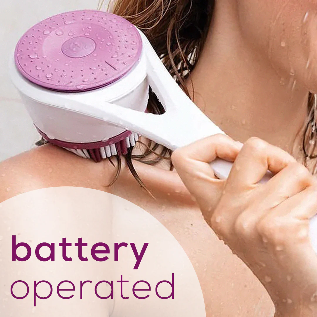 Electric Exfoliating Shower Brush | Waterproof Body Scrubber for Smooth Skin - Image 12