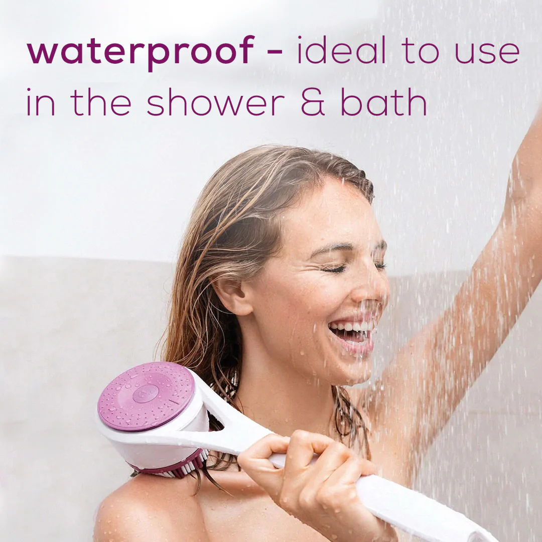 Electric Exfoliating Shower Brush | Waterproof Body Scrubber for Smooth Skin - Image 6