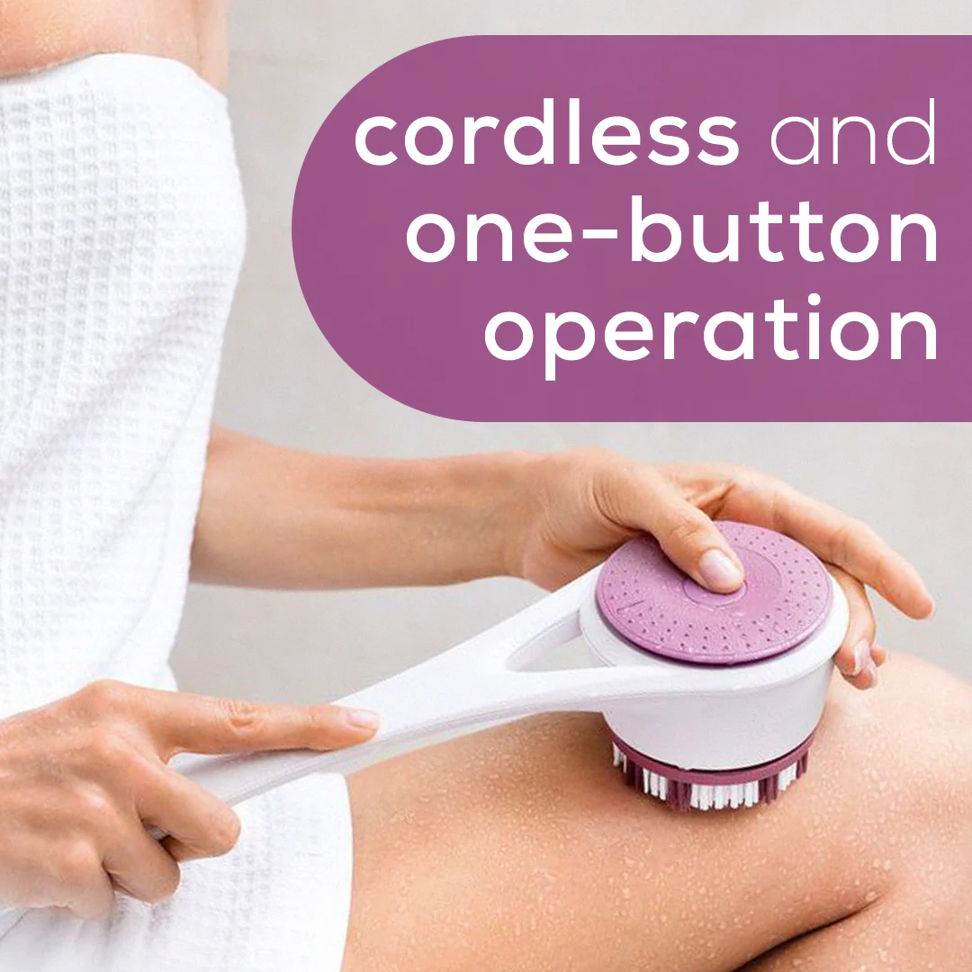 Electric Exfoliating Shower Brush | Waterproof Body Scrubber for Smooth Skin - Image 7