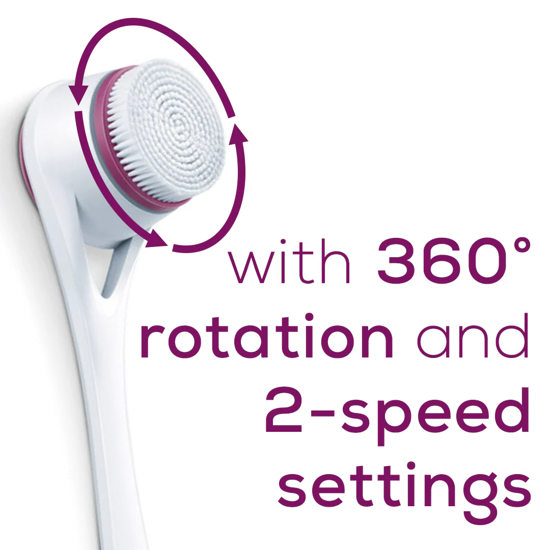 Electric Exfoliating Shower Brush | Waterproof Body Scrubber for Smooth Skin - Image 8