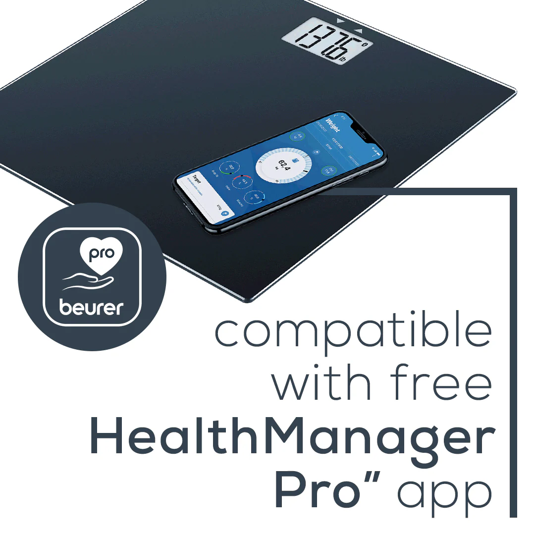 Glass Bluetooth Bathroom Scale | Smart Weight & BMI Tracking - Image 5