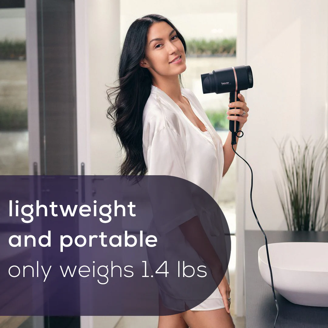 Ionic Hair Dryer | Fast-Drying Dryer with Ceramic Coating for Frizz-Free Hair - Image 11