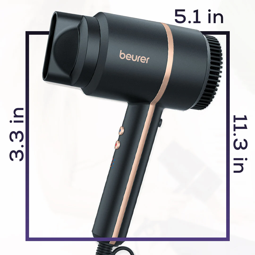 Ionic Hair Dryer | Fast-Drying Dryer with Ceramic Coating for Frizz-Free Hair - Image 13