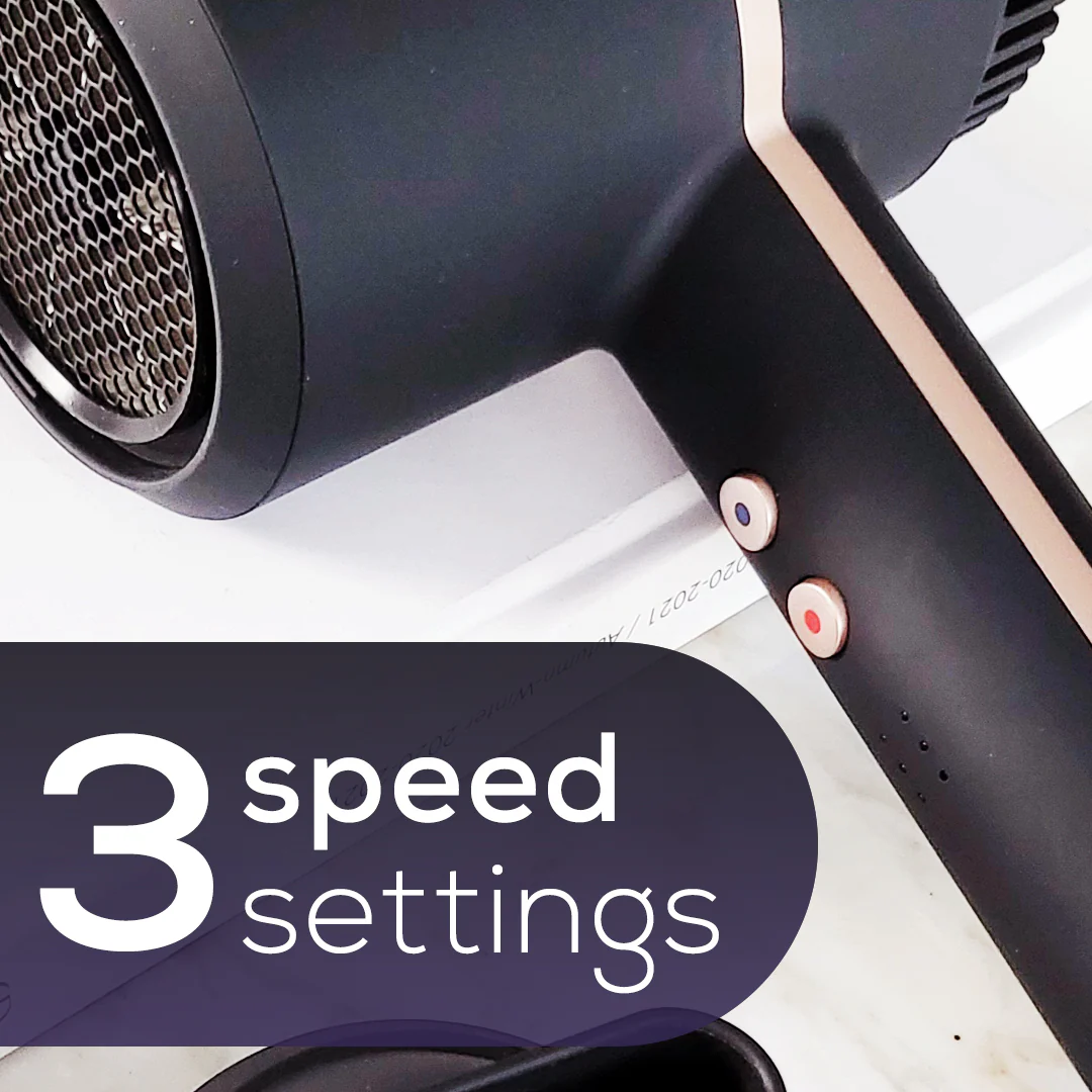Ionic Hair Dryer | Fast-Drying Dryer with Ceramic Coating for Frizz-Free Hair - Image 4