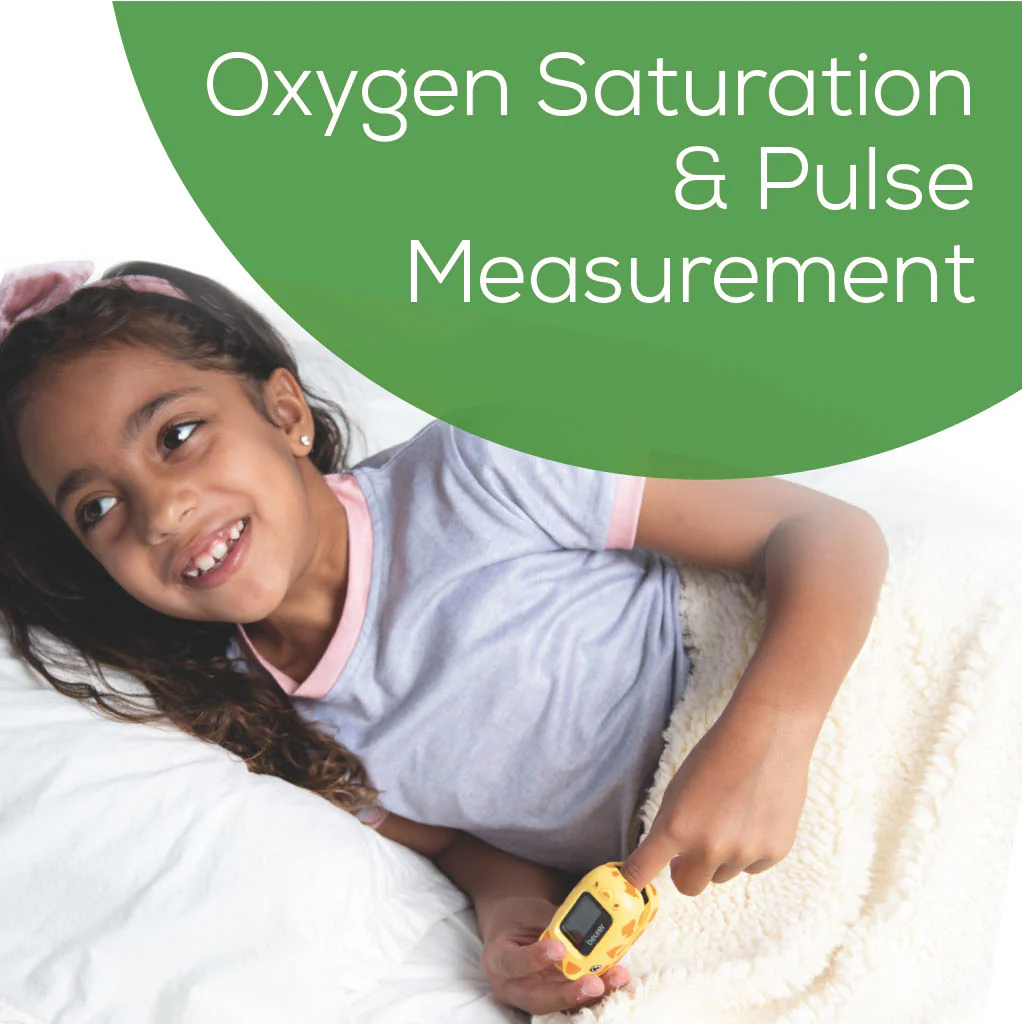 Kids Fingertip Pulse Oximeter | Pediatric Blood Oxygen & Heart Rate Monitor - Image 3