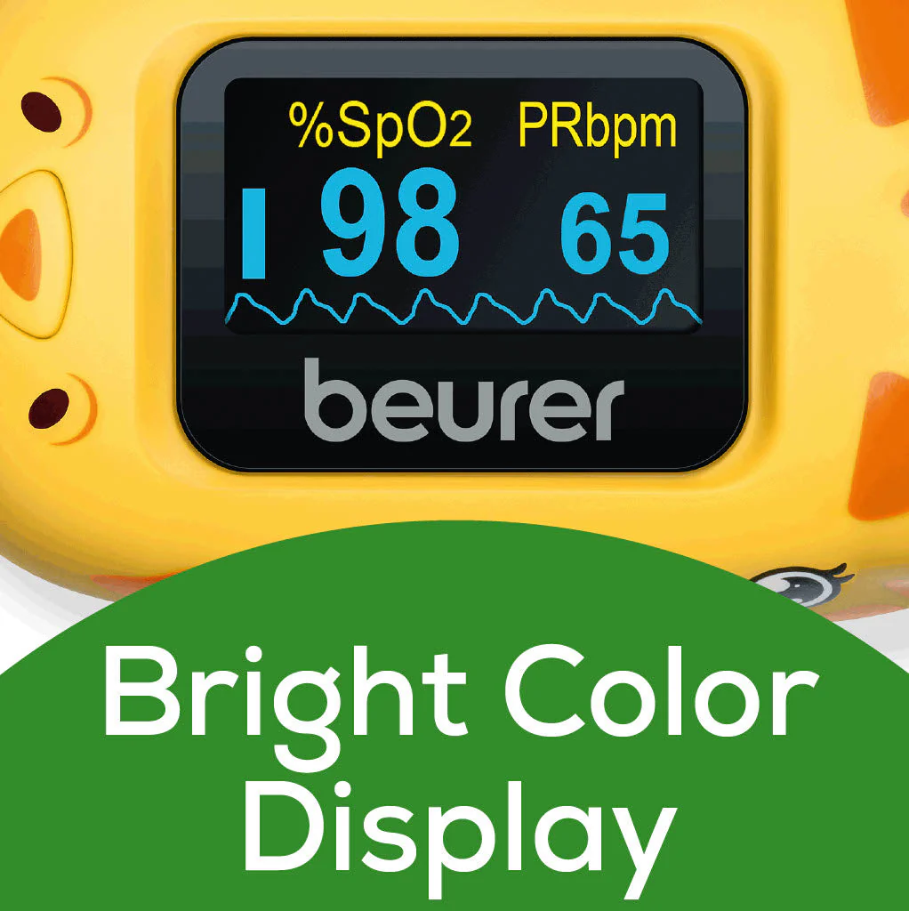 Kids Fingertip Pulse Oximeter | Pediatric Blood Oxygen & Heart Rate Monitor - Image 5