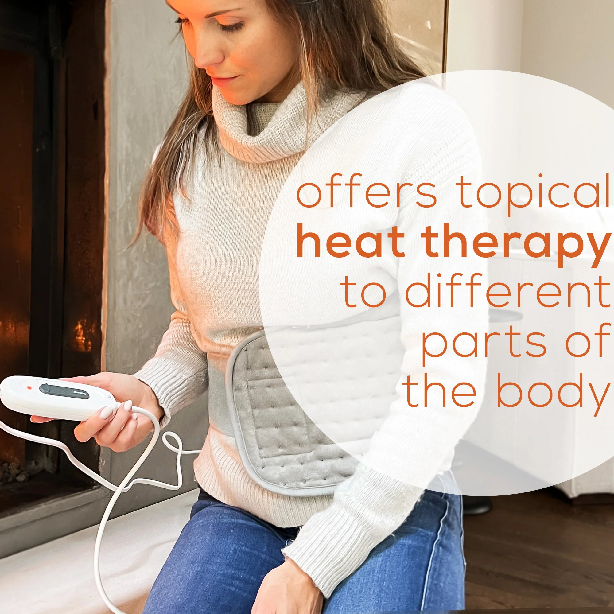 Lumbar & Abdominal Heating Pad, UHP49 - Image 4