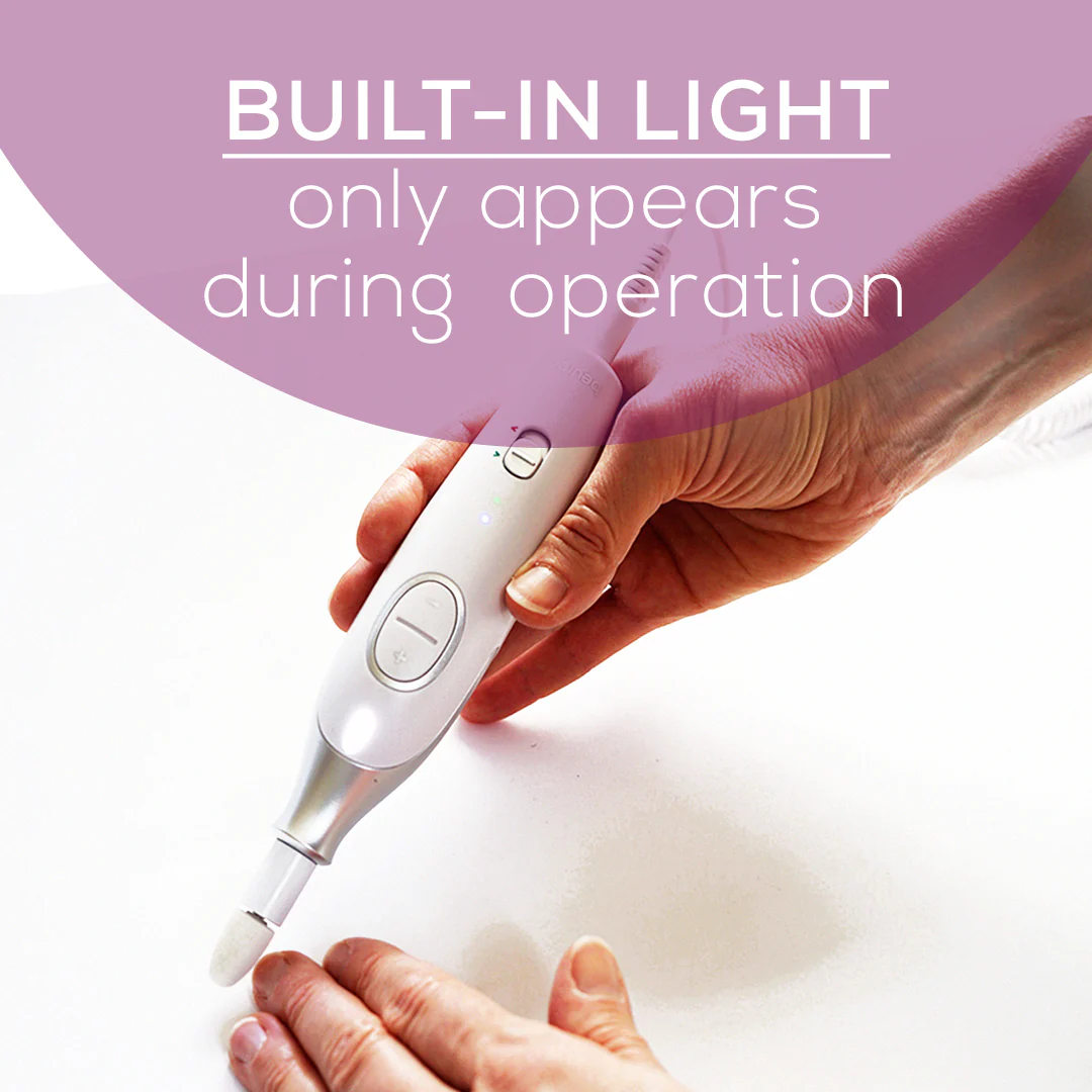Electric Manicure & Pedicure Device | Multi-Speed Nail Care & Filing System - Image 8