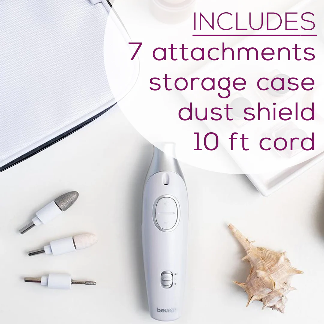 Electric Manicure & Pedicure Device | Multi-Speed Nail Care & Filing System - Image 9
