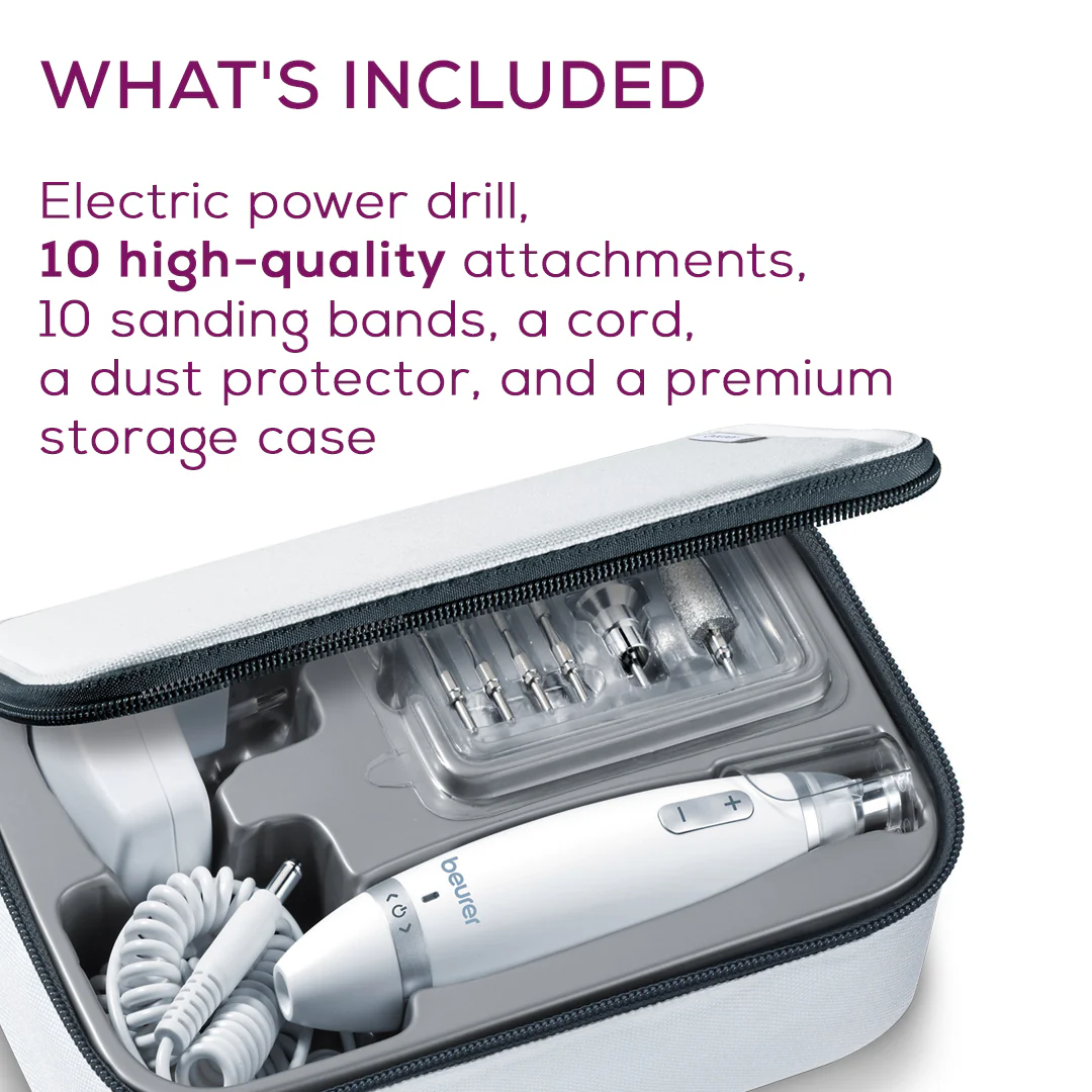 Professional Manicure & Pedicure Device | Electric Nail Drill with Multiple Bits - Image 11