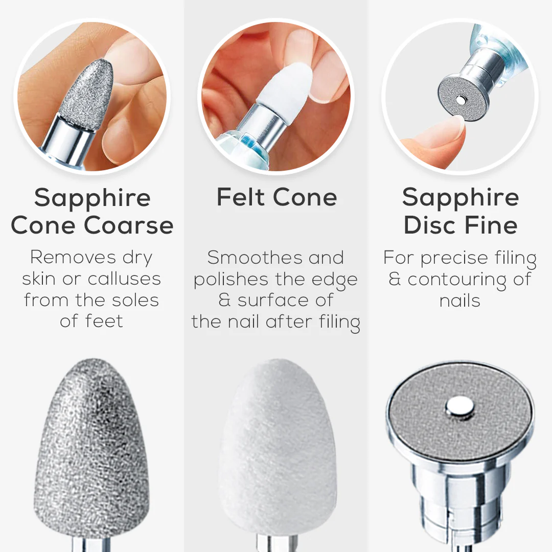 Professional Manicure & Pedicure Device | Electric Nail Drill with Multiple Bits - Image 14