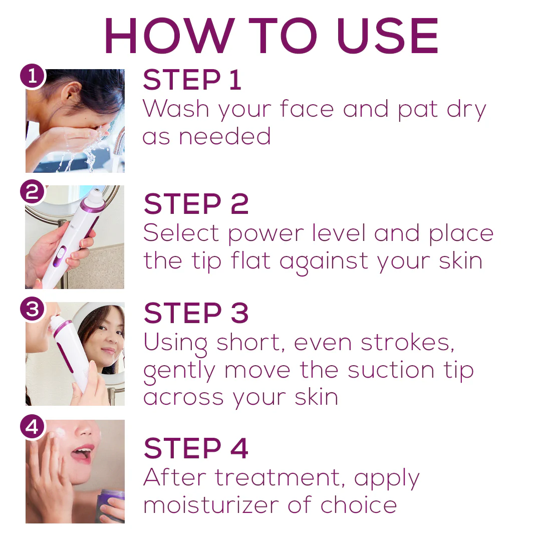 At-Home Microdermabrasion Device | Facial Exfoliation for Anti-Aging & Smooth Skin - Image 6
