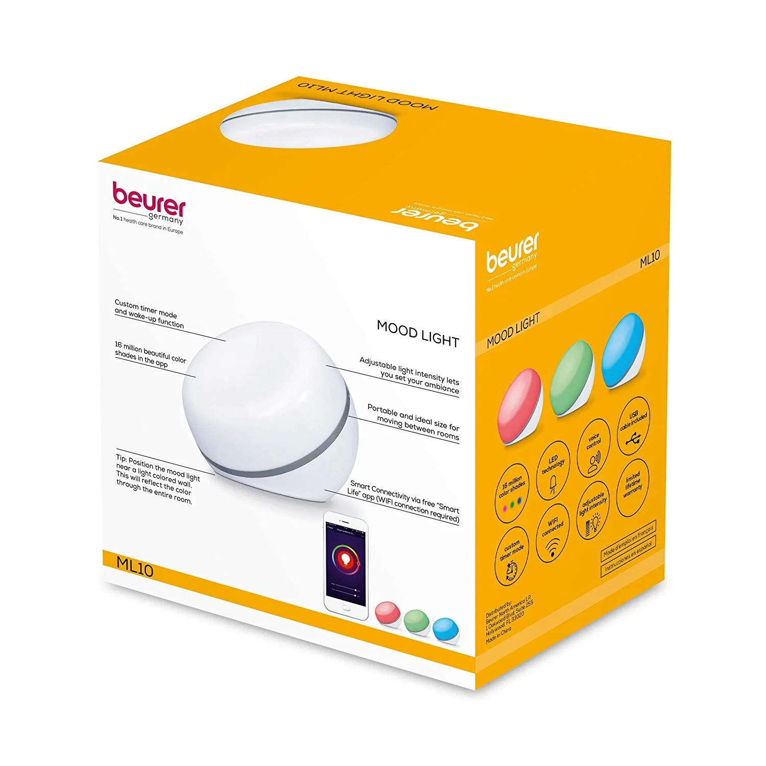 MoodBliss Smart Mood & Night Light for Kids, ML10 - Image 11