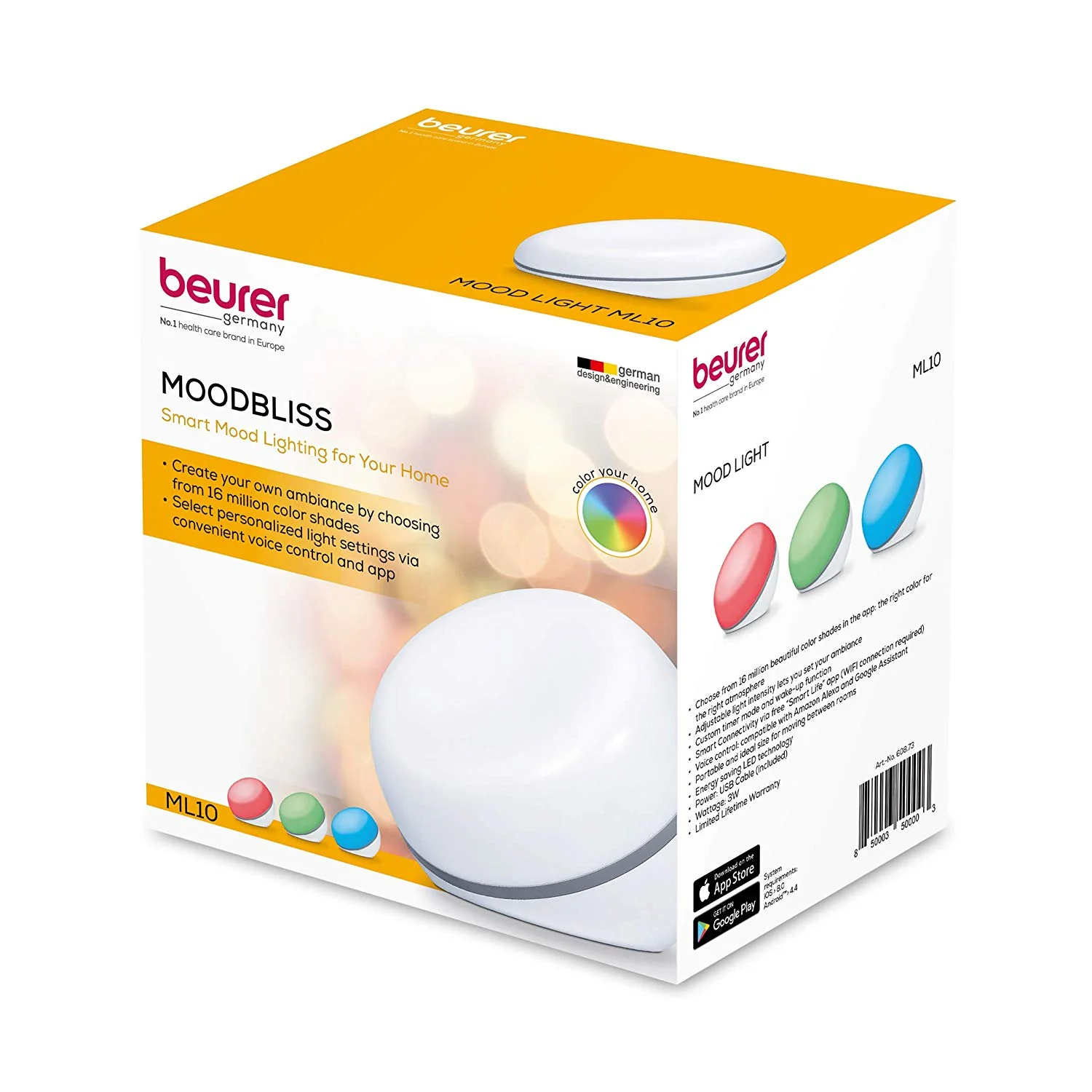 MoodBliss Smart Mood & Night Light for Kids, ML10 - Image 9