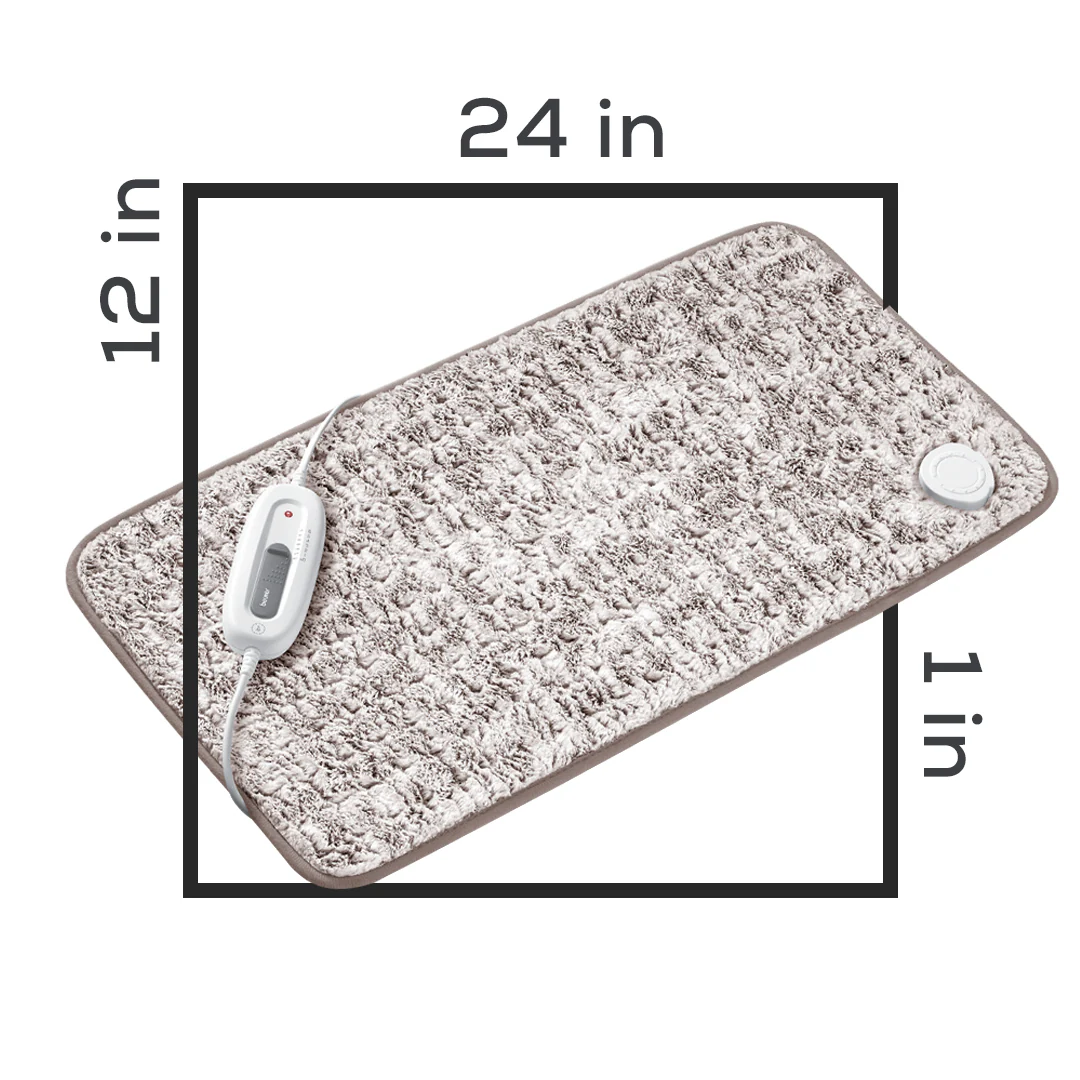 Nordic Lux Faux Fur Extra Large Heating Pad, UHP26N - Image 10