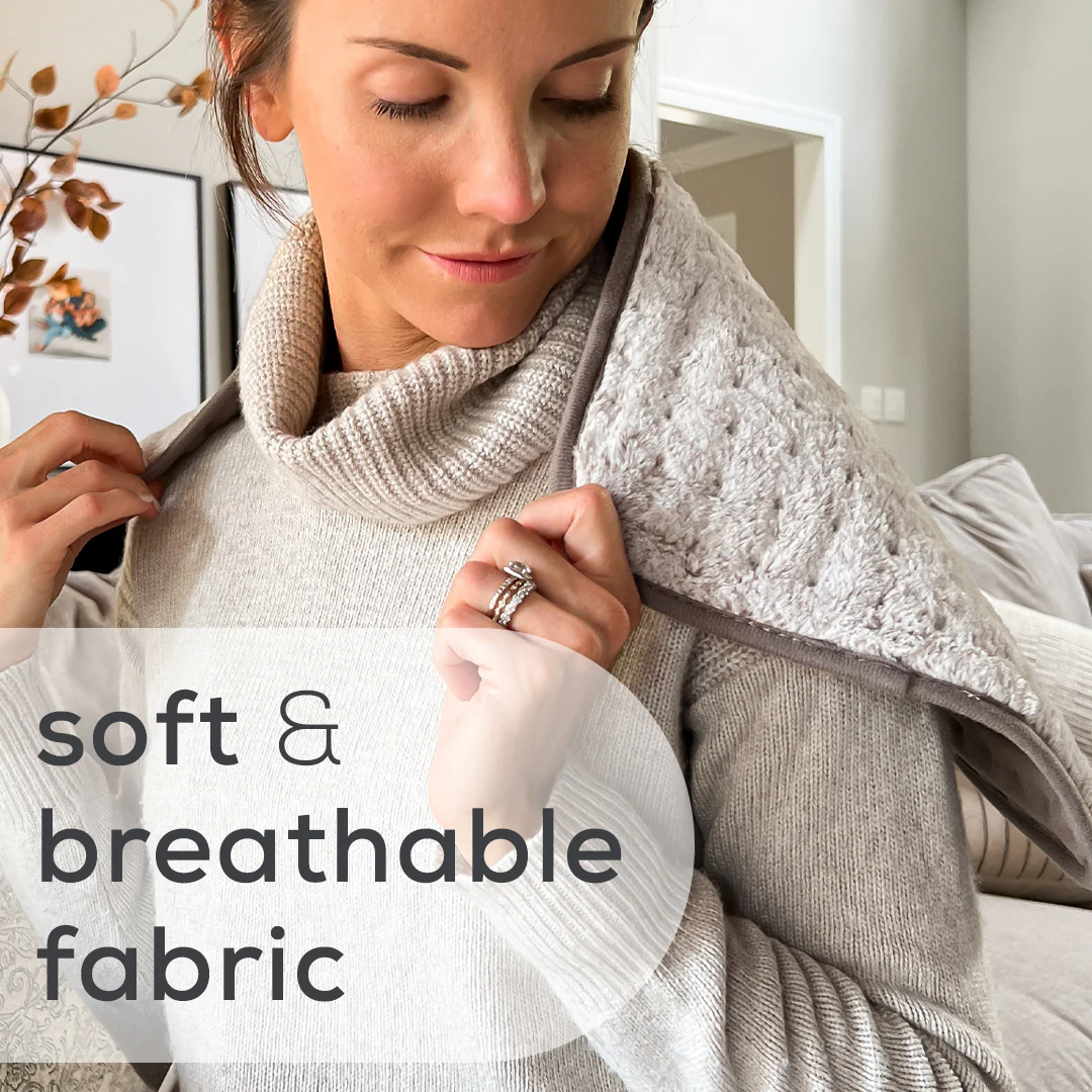 Nordic Lux Faux Fur Extra Large Heating Pad, UHP26N - Image 4
