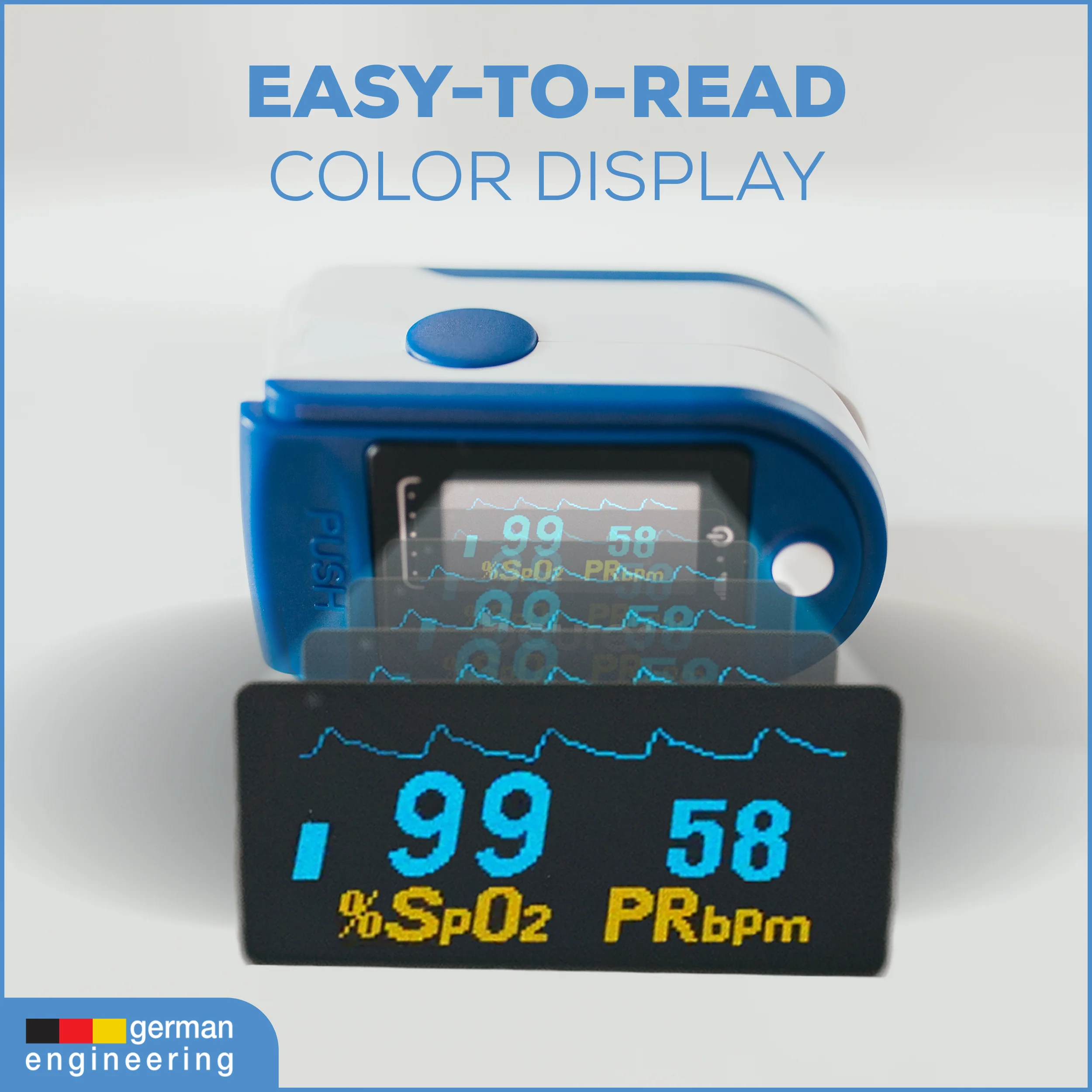 Fingertip Pulse Oximeter, PO50 - Image 6