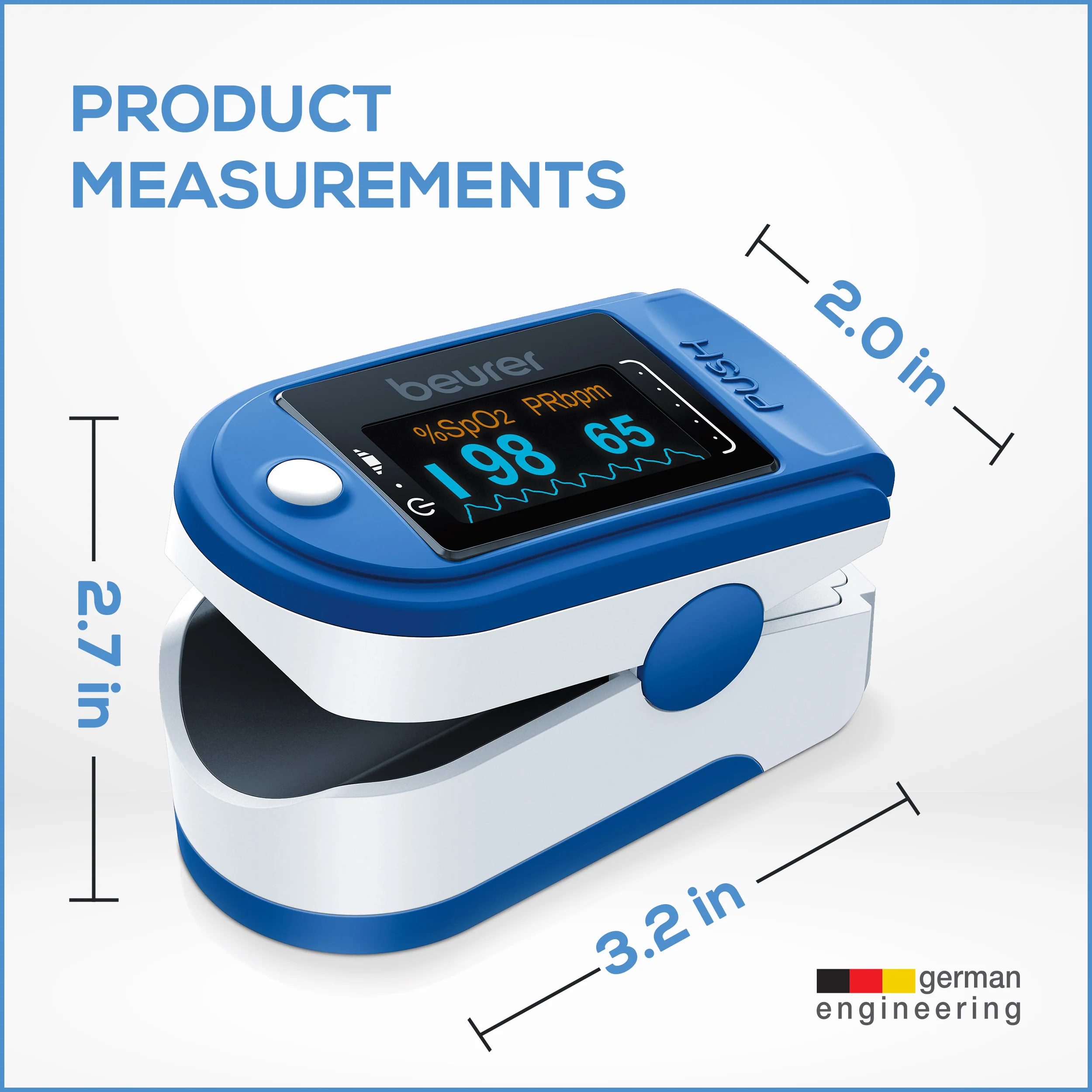 Fingertip Pulse Oximeter, PO50 - Image 7