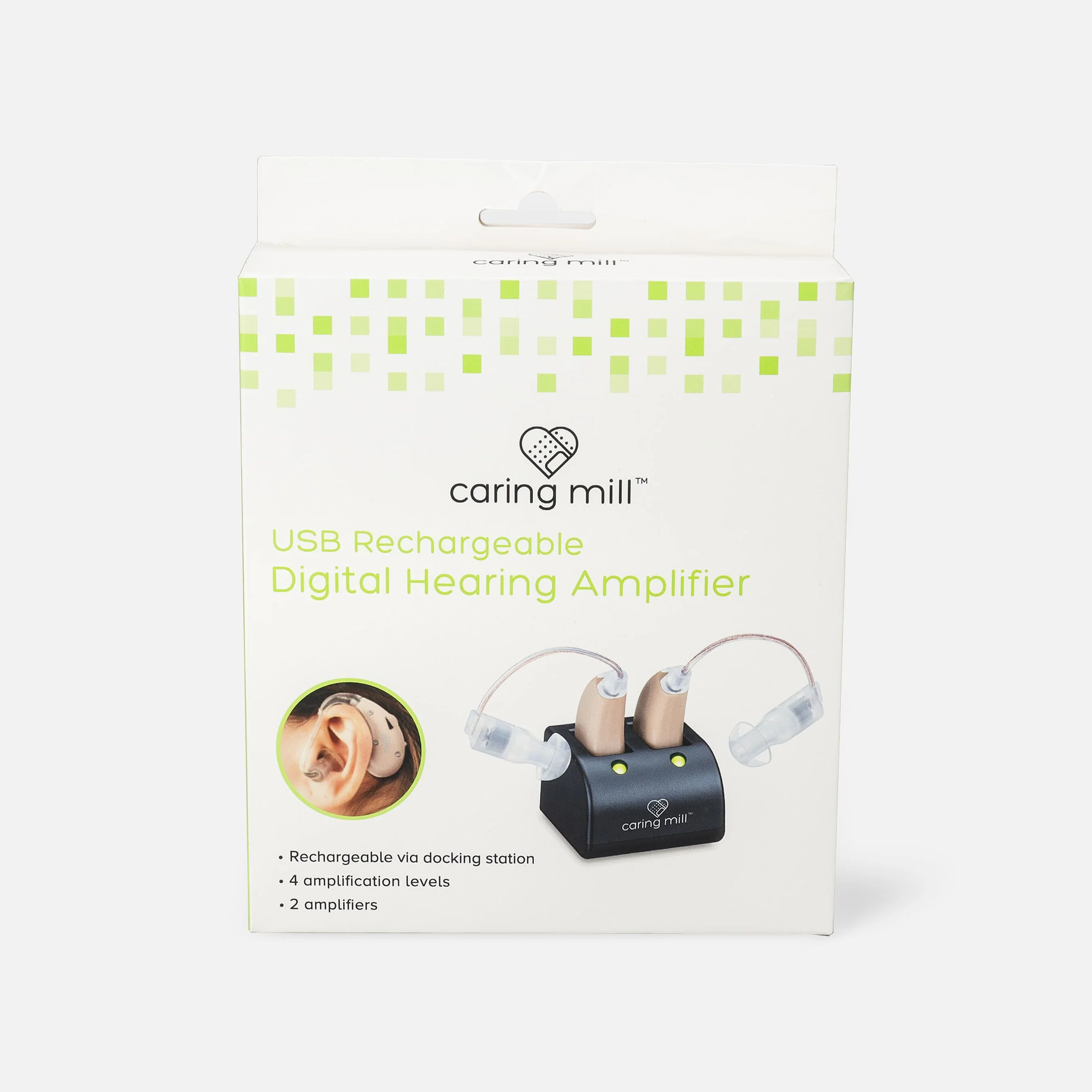 Caring Mill by Beurer USB Behind-the-Ear Rechargeable Digital Hearing Amplifier, HA59 CM - Image 5