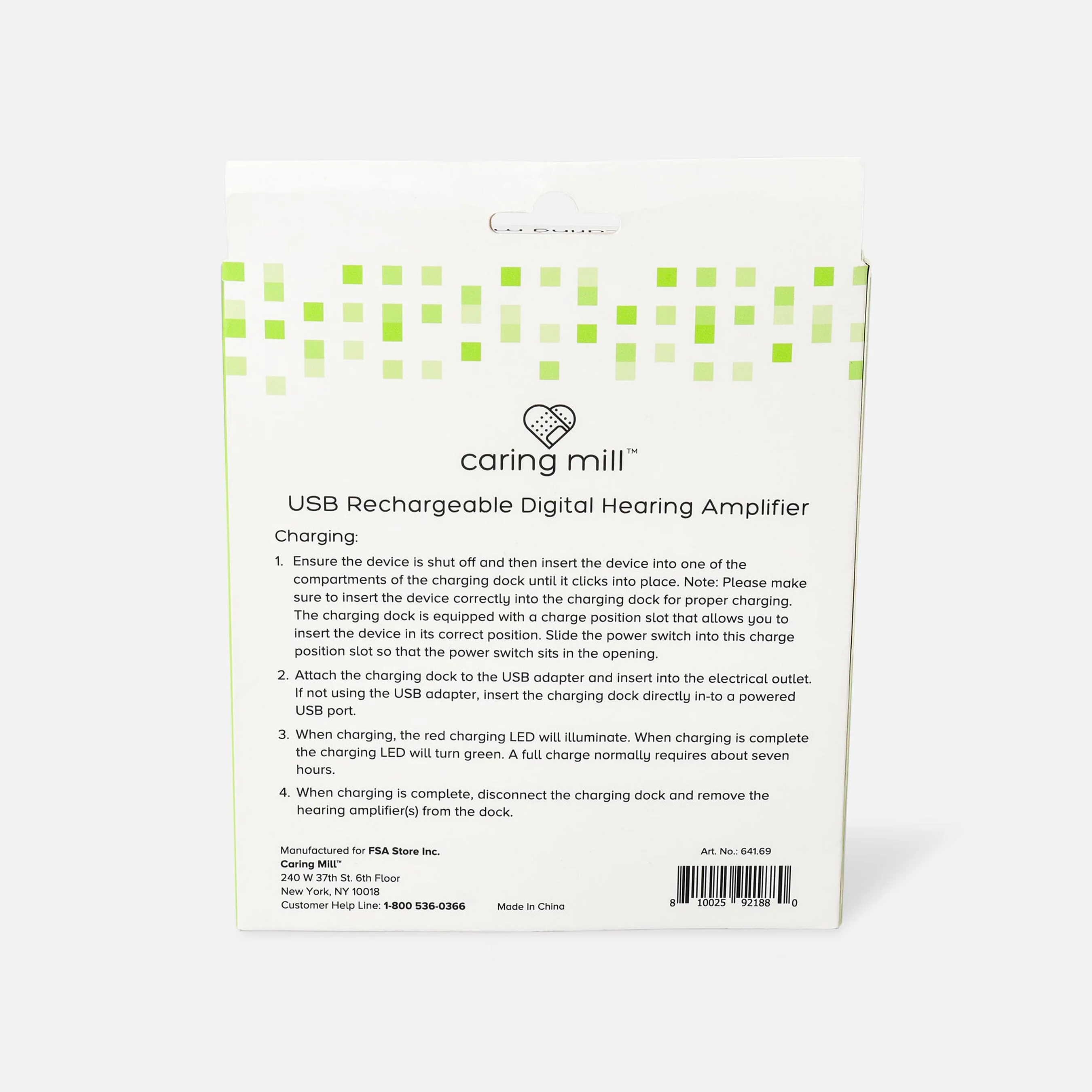 Caring Mill by Beurer USB Behind-the-Ear Rechargeable Digital Hearing Amplifier, HA59 CM - Image 6