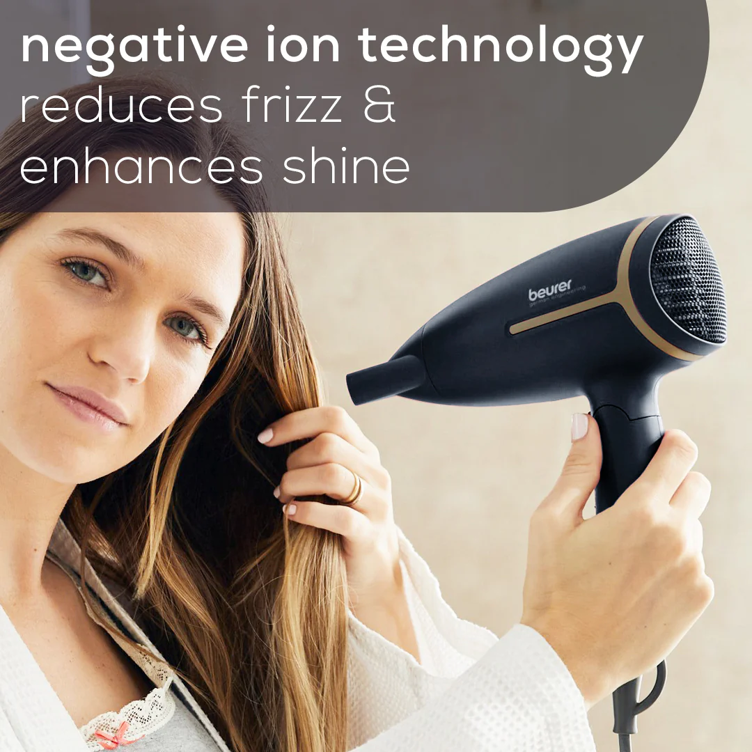 Travel Ionic Hair Dryer | Compact Foldable Blow Dryer for On-the-Go Styling - Image 6