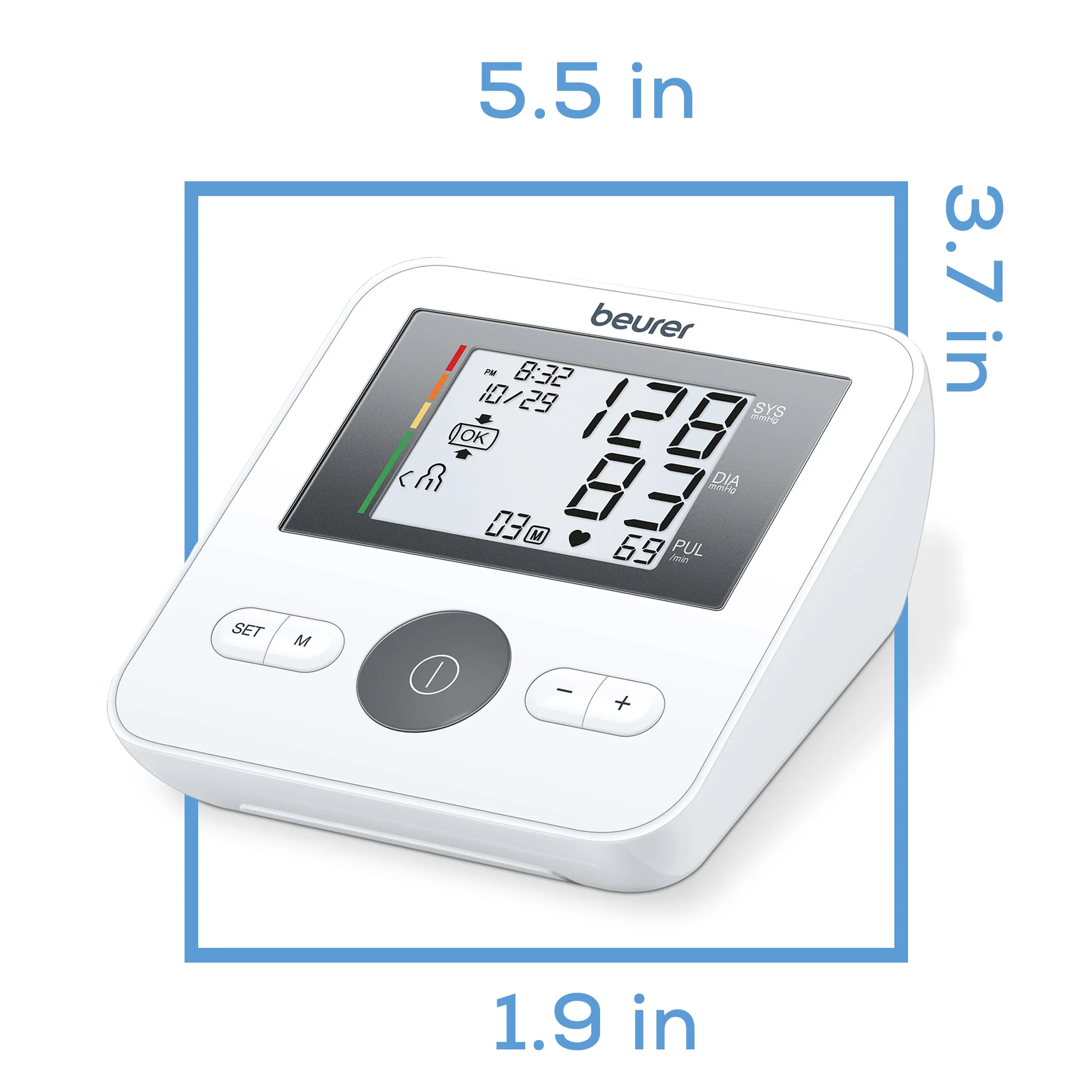Upper Arm Blood Pressure Monitor, BM27 - Image 3