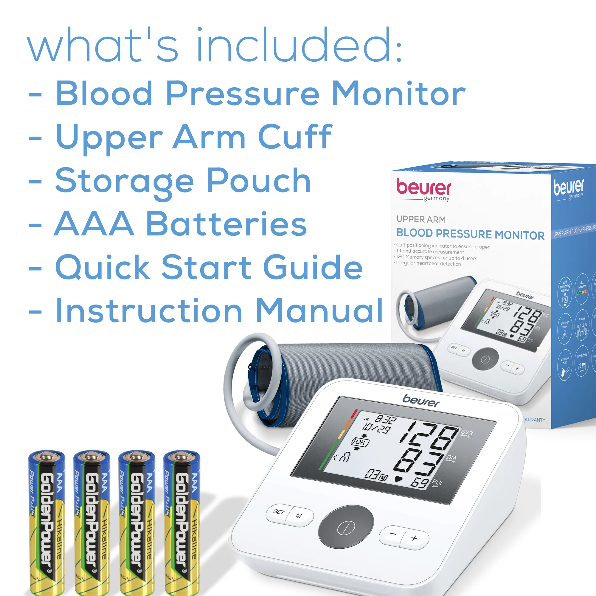 Upper Arm Blood Pressure Monitor, BM27 - Image 8