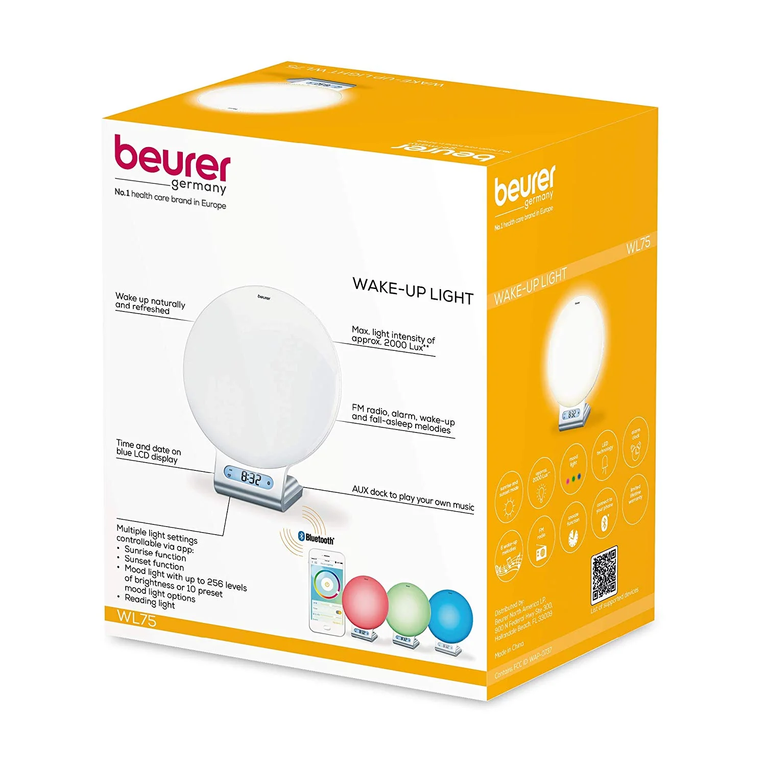 Wake-Up Light Alarm Clock | Sunrise Simulation Lamp with Sunset & Radio - Image 15