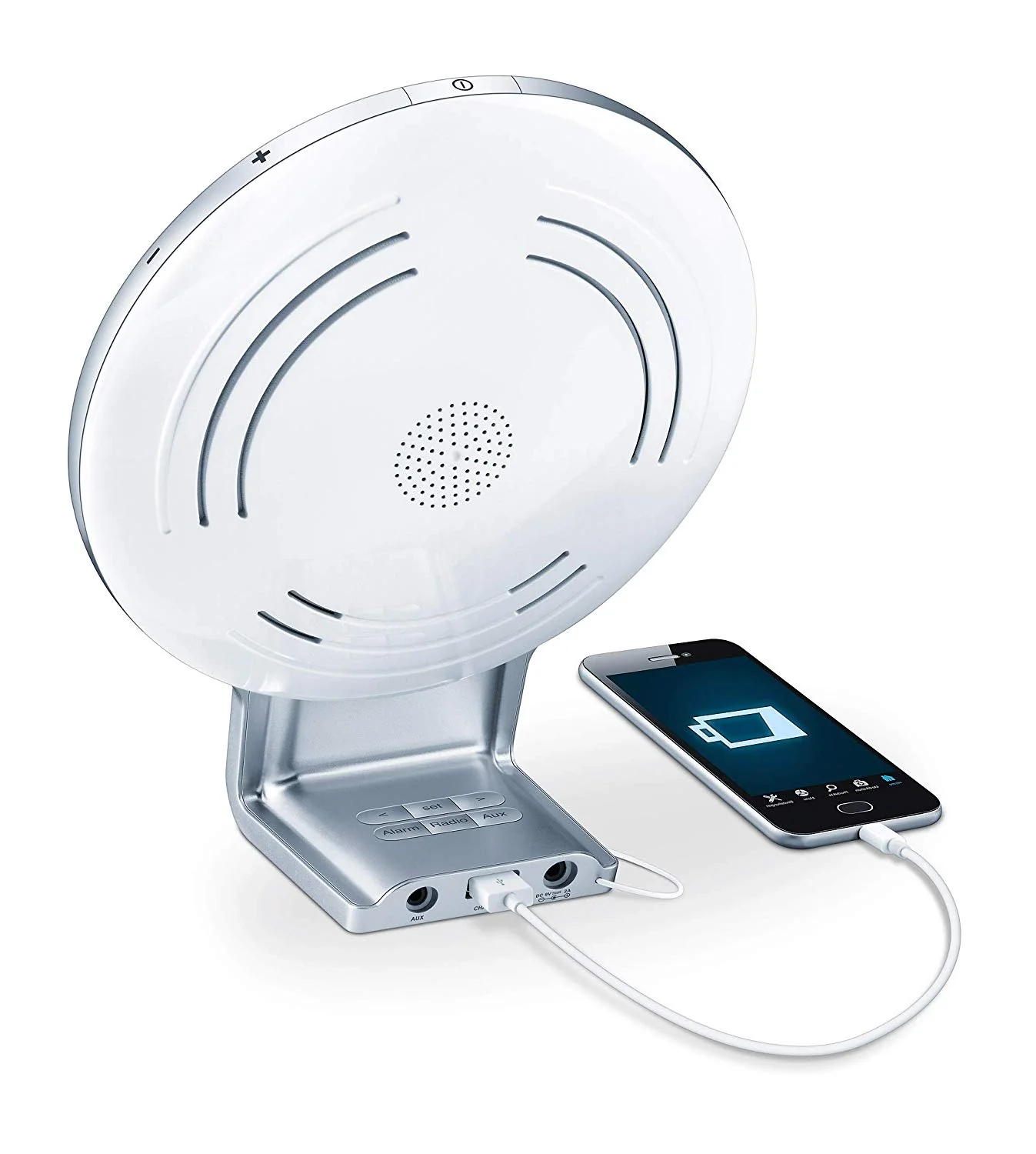 Wake-Up Light Alarm Clock | Sunrise Simulation Lamp with Sunset & Radio - Image 8