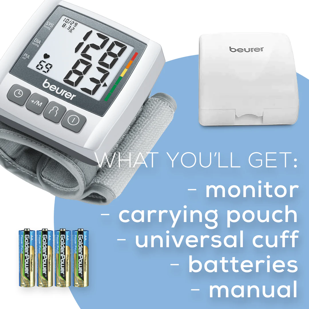 Automatic Wrist Blood Pressure Monitor | Compact Digital BP Tracker - Image 11