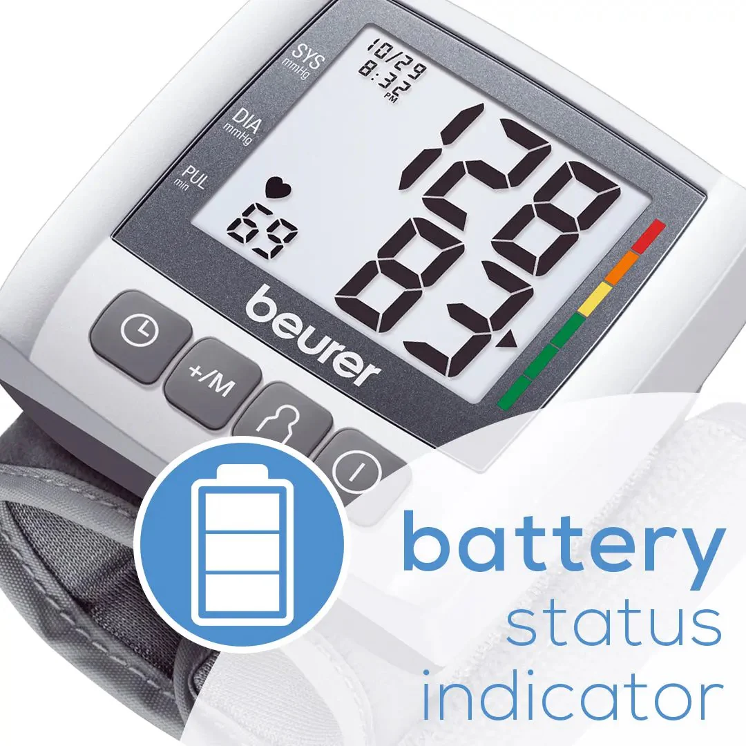 Automatic Wrist Blood Pressure Monitor | Compact Digital BP Tracker - Image 12