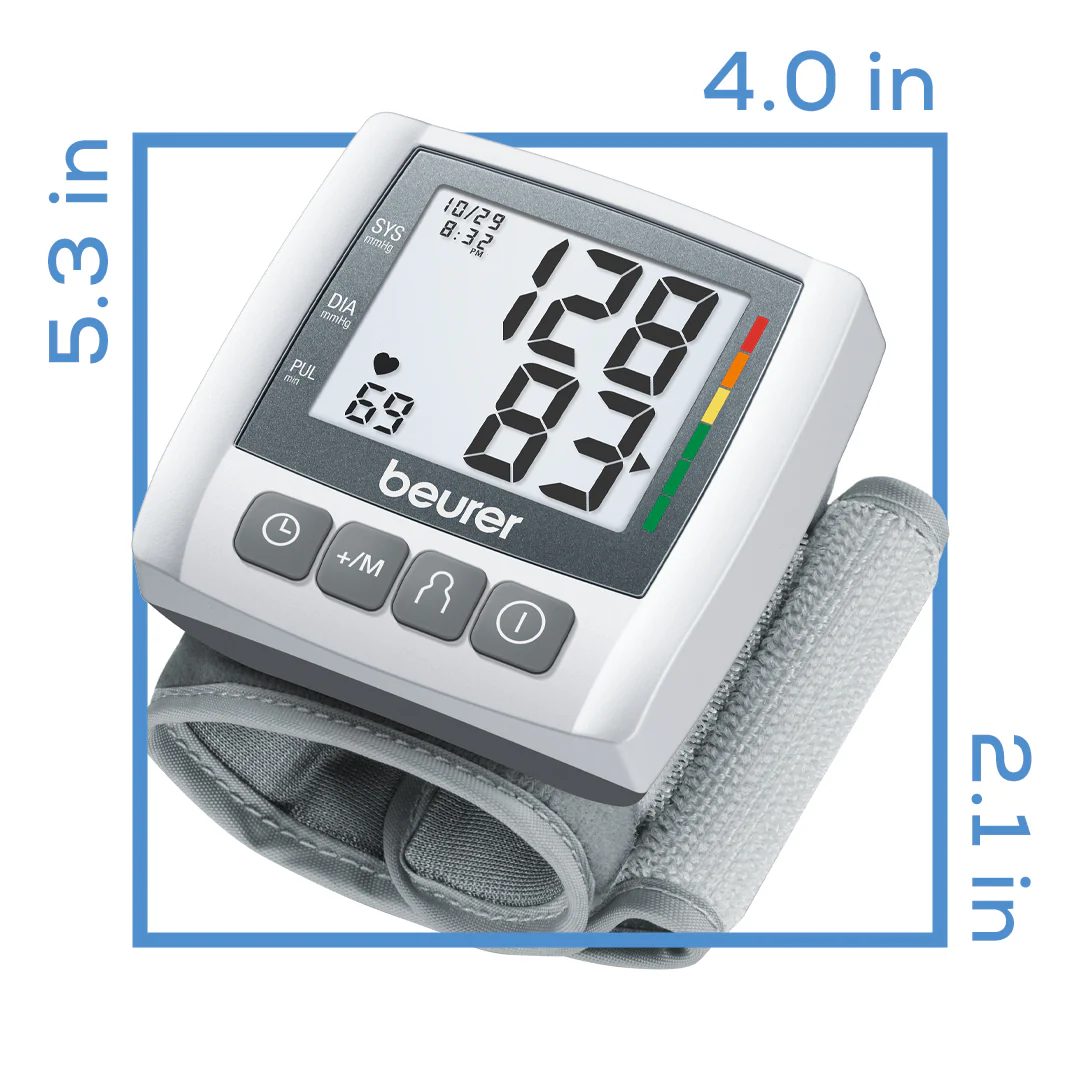 Automatic Wrist Blood Pressure Monitor | Compact Digital BP Tracker - Image 13