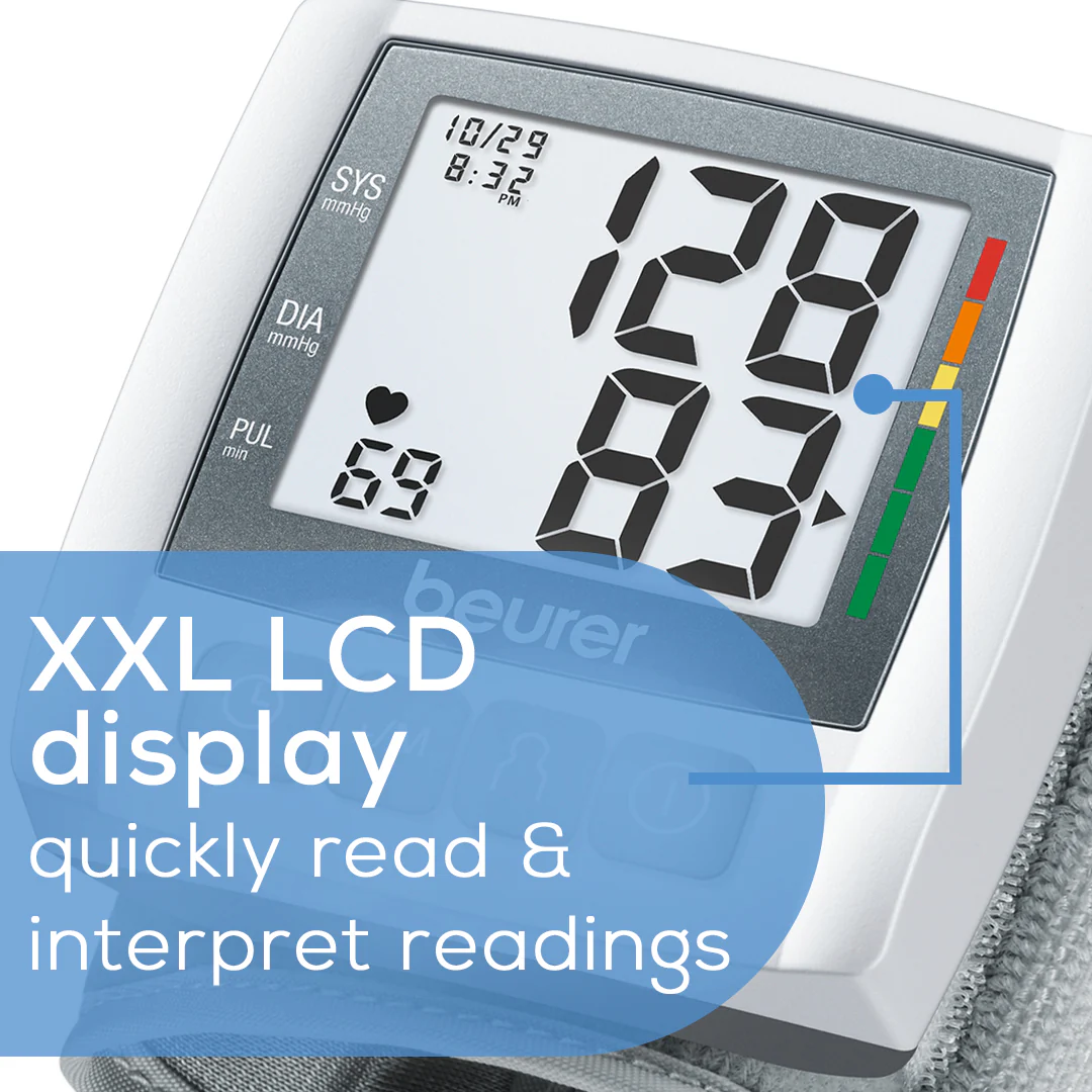 Automatic Wrist Blood Pressure Monitor | Compact Digital BP Tracker - Image 7